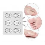 Transparante Siliconen Likdoorn Ringetjes per 6st (Zelfklevend)