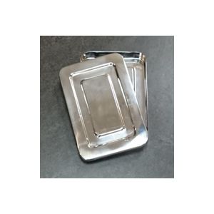 RVS Instrumenten Bak Met Deksel 23x15x2,5cm