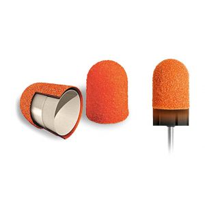Slijpkappen bol Oranje per 10 stuks (80 Korrel Grof)