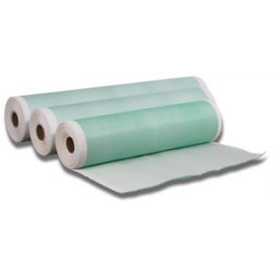Behandelbankpapier op rol geplastificeerd 50/60cm