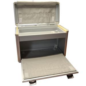 Katoenen inlegvel voor koffer (oud model zonder trolley)