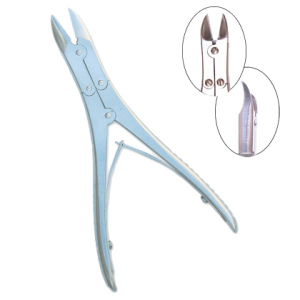 Nageltang Dubbel Scharnier Kobalt RVS Recht/Gebogen/Spitse/Smalle Bek