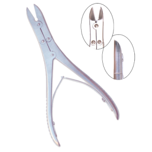 Nageltang Dubbel Scharnier Kobalt RVS Recht/Gebogen/Spitse/Smalle Bek