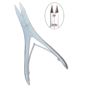 Nageltang Dubbel Scharnier Kobalt RVS Recht/Gebogen/Spitse/Smalle Bek