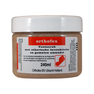 Orthofex Voetscrub FIJN met Lavendelolie en Abrikozenpitten 240ml