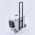 Luxe Pedicure Koffer met Trolley Wit/Zwart