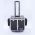 Luxe Pedicure Koffer met Trolley Wit/Zwart
